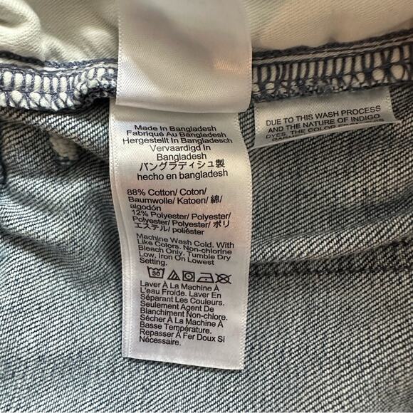 NWT J. Crew Denim High Waist Paperbag Jeans Women size 27P Medium Wash wide leg - Picture 10 of 14